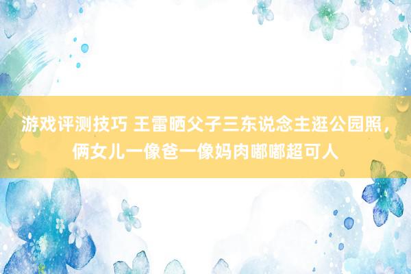 游戏评测技巧 王雷晒父子三东说念主逛公园照，俩女儿一像爸一像妈肉嘟嘟超可人